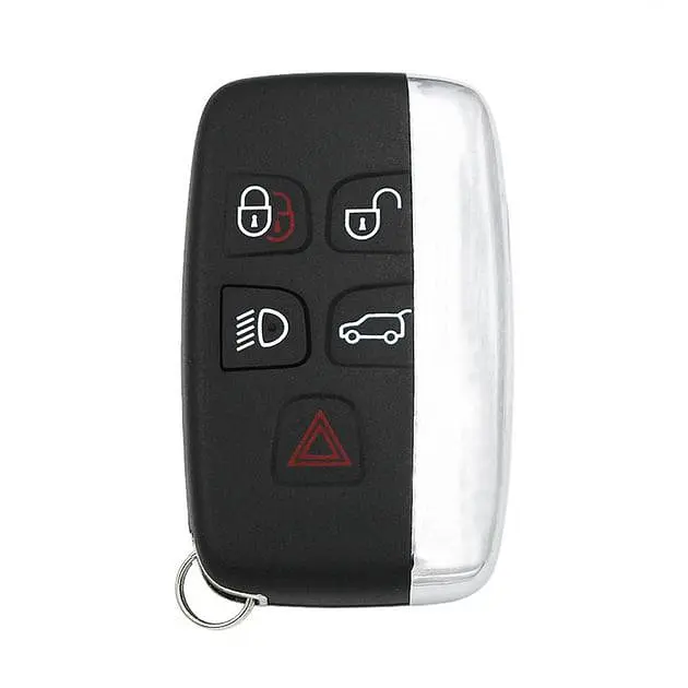 Чохол ключа Land Rover червоний+золота окантовка TPU (5 кнопок) - фото 2