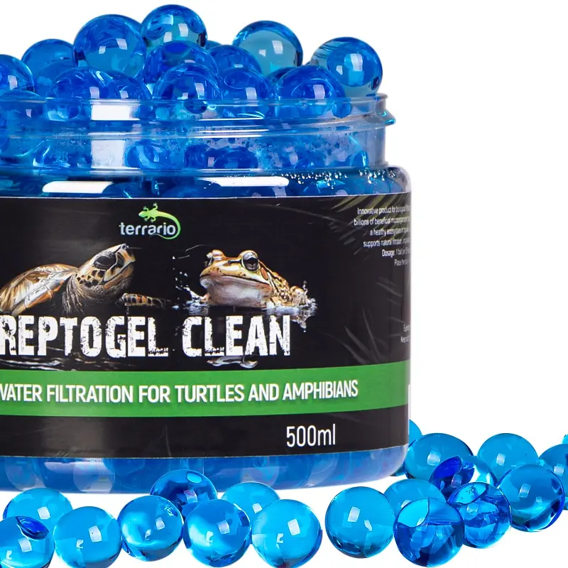 Бактерії в гельових кульках для черепах і рептилій Terrario ReptoGel Clean 500мл - фото 7