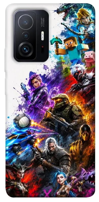 TPU чохол Demsky Gameverse для Xiaomi 11T / 11T Pro
