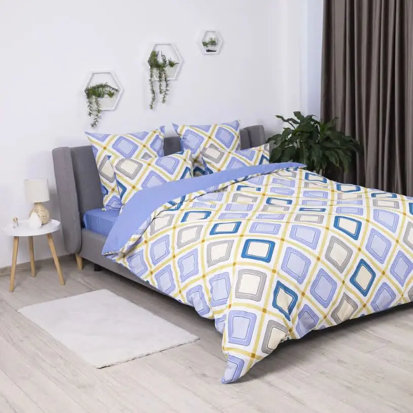 Комплект постільної білизни ТЕП Happy Sleep Блакитна дюна євро (2-03796_29496) - фото 2
