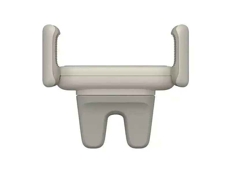 Автомобільний тримач BASEUS Steel Cannon 2 Air Outlet Car Mount Creamy/White (SUGP000002) - фото 3