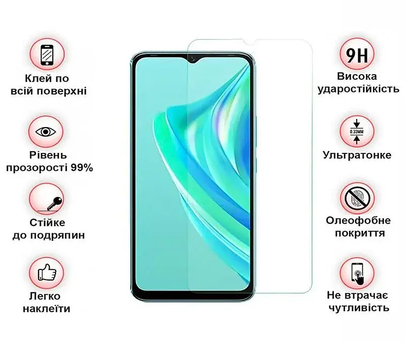 Захисне скло BeCover для Infinix Hot 20i (X665E) Crystal Clear Glass 3D (708543) - фото 3