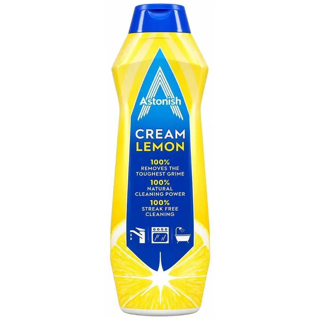 Крем для чищення Astonish Cream Lemon 500 мл
