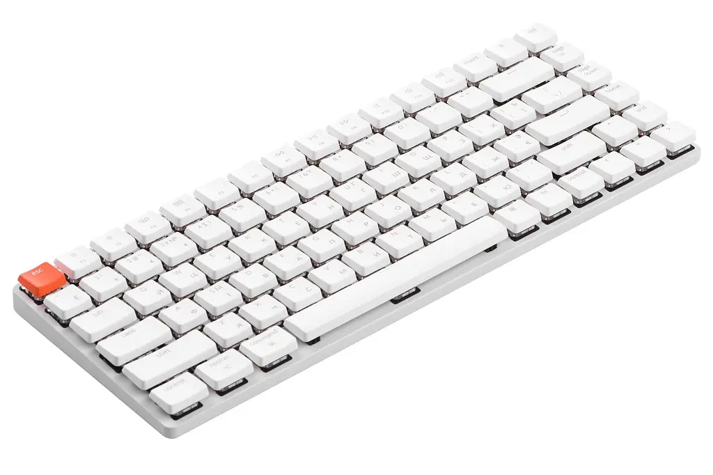 Клавіатура Keychron K3 84 Key Gateron Brown WL UA White (K3K3_KEYCHRON) Б/в - фото 3