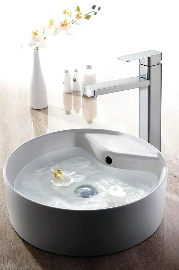 Змішувач для умивальника Zegor LEB1-B123 одноважільний 30412 - фото 4