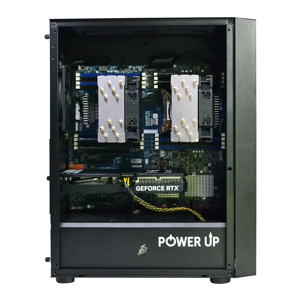 Двопроцесорна робоча станція Power Up #576 Xeon E5 2673 v4 x2/64 GB/SSD 512 Gb/GeForce RTX 5050 8 Gb - фото 2