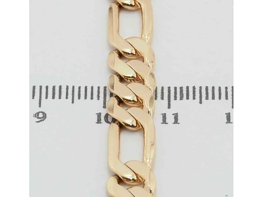 Ланцюжок XUPING Позолота 18K "Плетіння Фігаро" довжина 55см х 7мм 148765 - фото 2