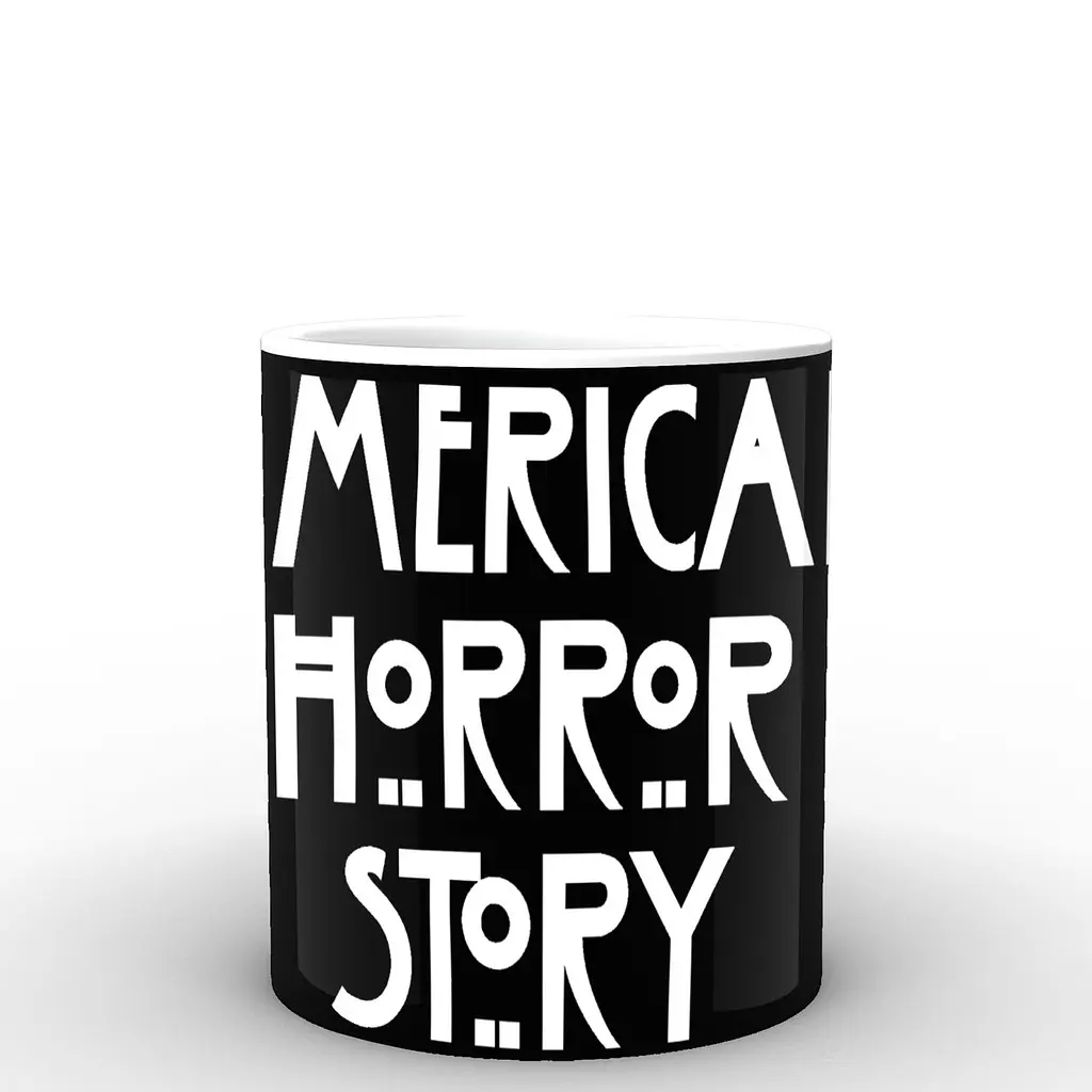 Кухоль GeekLand American Horror Story Американська Історія Жахів напис AH 02.014 330 мл білий - фото 3