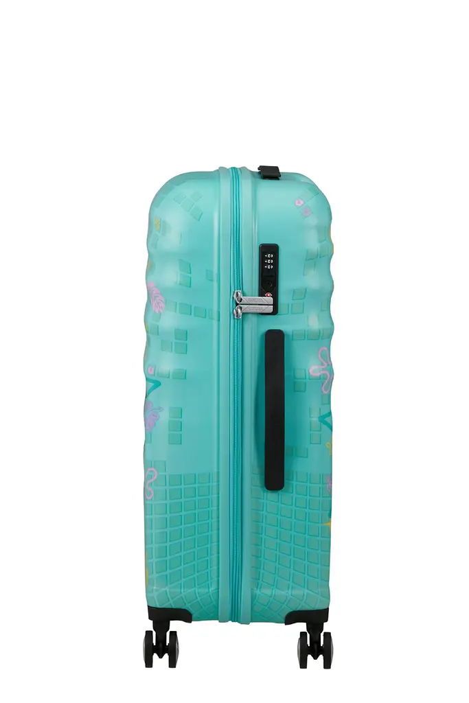 Валіза 67 См American Tourister WAVEBREAKER DISNEY STITCH FLOWER 67х47х26 31C*57019 - фото 6