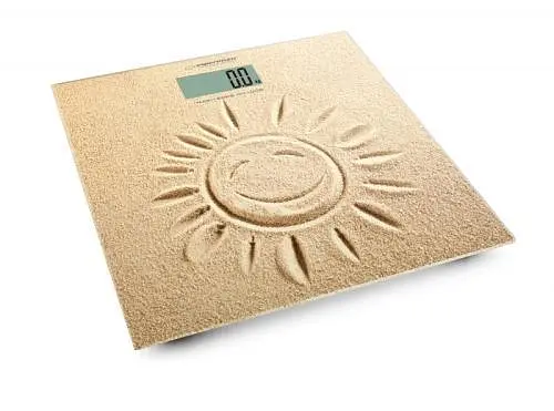 Ваги для підлоги Esperanza EBS006 Sunshine, електронні, максимальна вага 180 кг, градація 100 г, скло