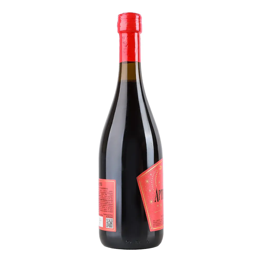 Вино Artwinery Артемовское Мечта ординарное столовое красное полусладкое 0.75 л - фото 2