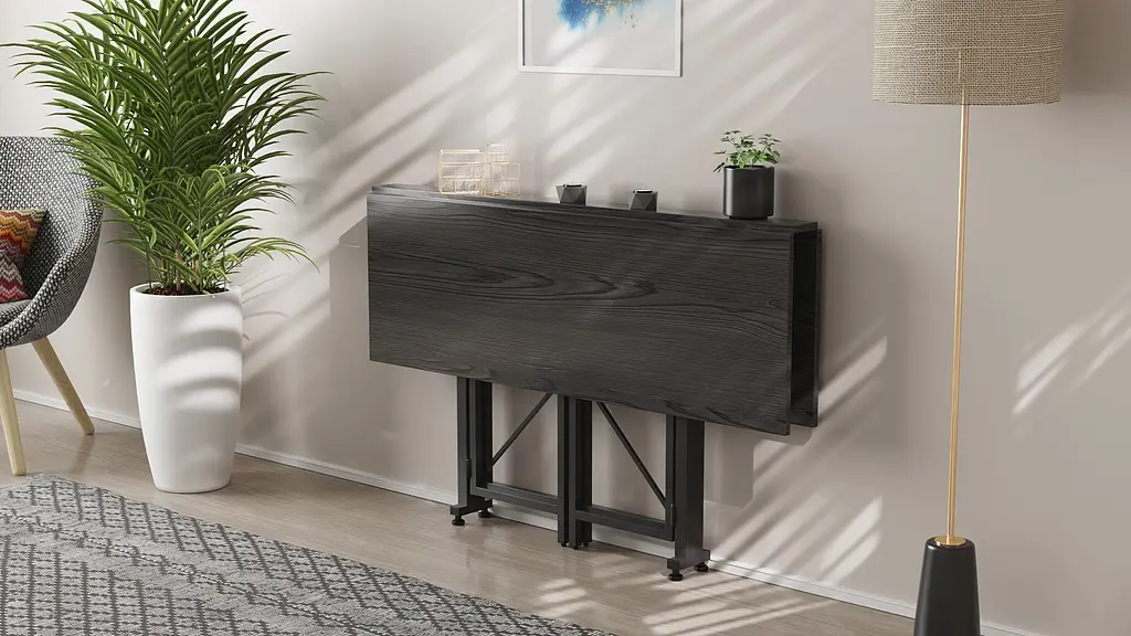 Стіл-книга трансформер Спайдер Ferrum-decor 750x1150x880 Чорний метал ДСП Сосна Кембра 16 мм (FRD-105090) - фото 9
