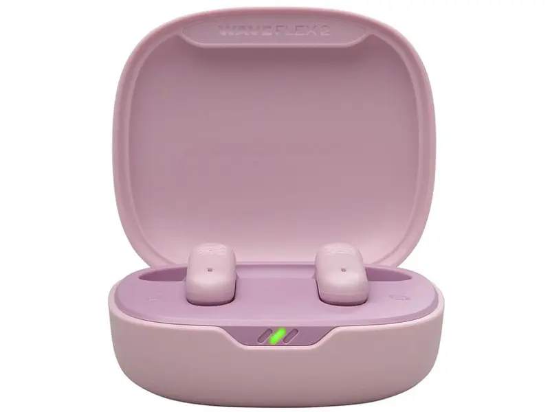 Навушники TWS (повністю бездротові) JBL Wave Flex 2 Pink (WFLEX2PIK) - фото 2