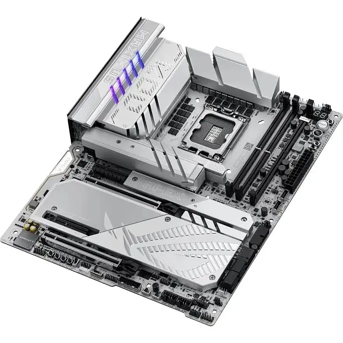 Материнська плата Asus ROG Maximus Z890 APEX s1851 Z890 2xDDR5 M.2 Thunderbolt DP Wi-Fi BT ATX білий - фото 6