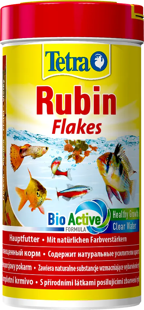 Корм для акваріумних рибок Tetra Rubin Flakes пластівці для забарвлення 250 мл (52 г) - фото 2