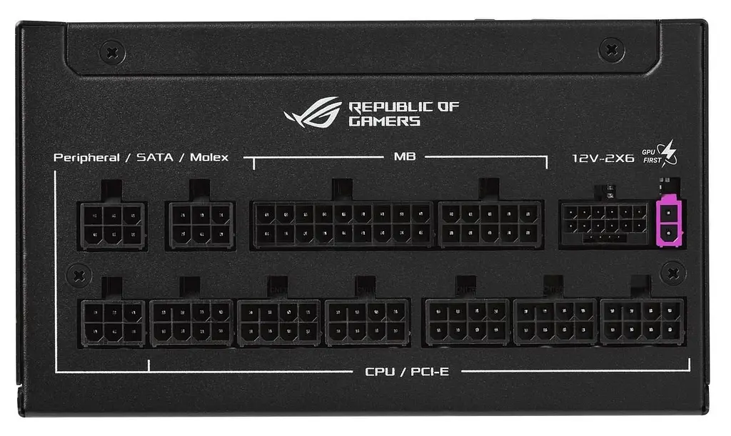 Блок живлення Asus ROG Strix 1000W Platinum ROG Equalizer (90YE00W7-B0NA00) - фото 7