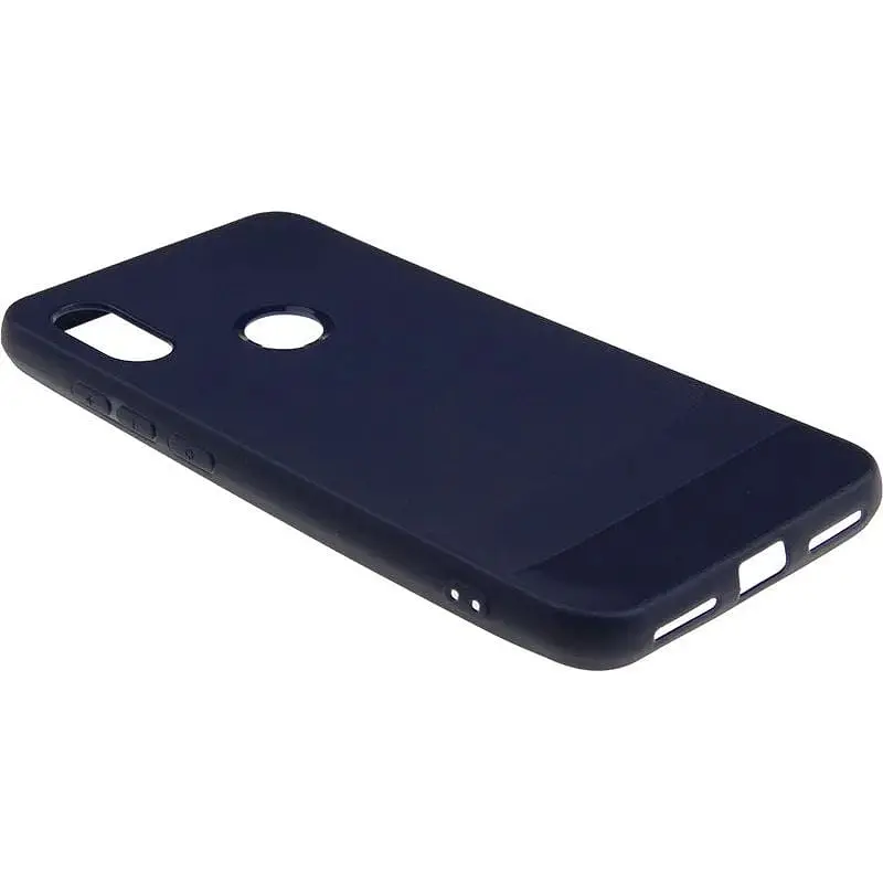 Чехол-накладка Toto Line 1.2mm TPU case Xiaomi Redmi Note 6 Pro Blue - фото 6