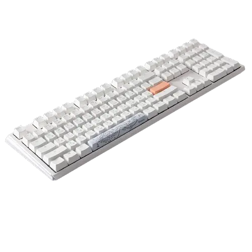 Клавиатура Ducky One 3 Cherry MX Blue UA RGB White (DKON2187ST-CUAPXPWWWSC1) - фото 2