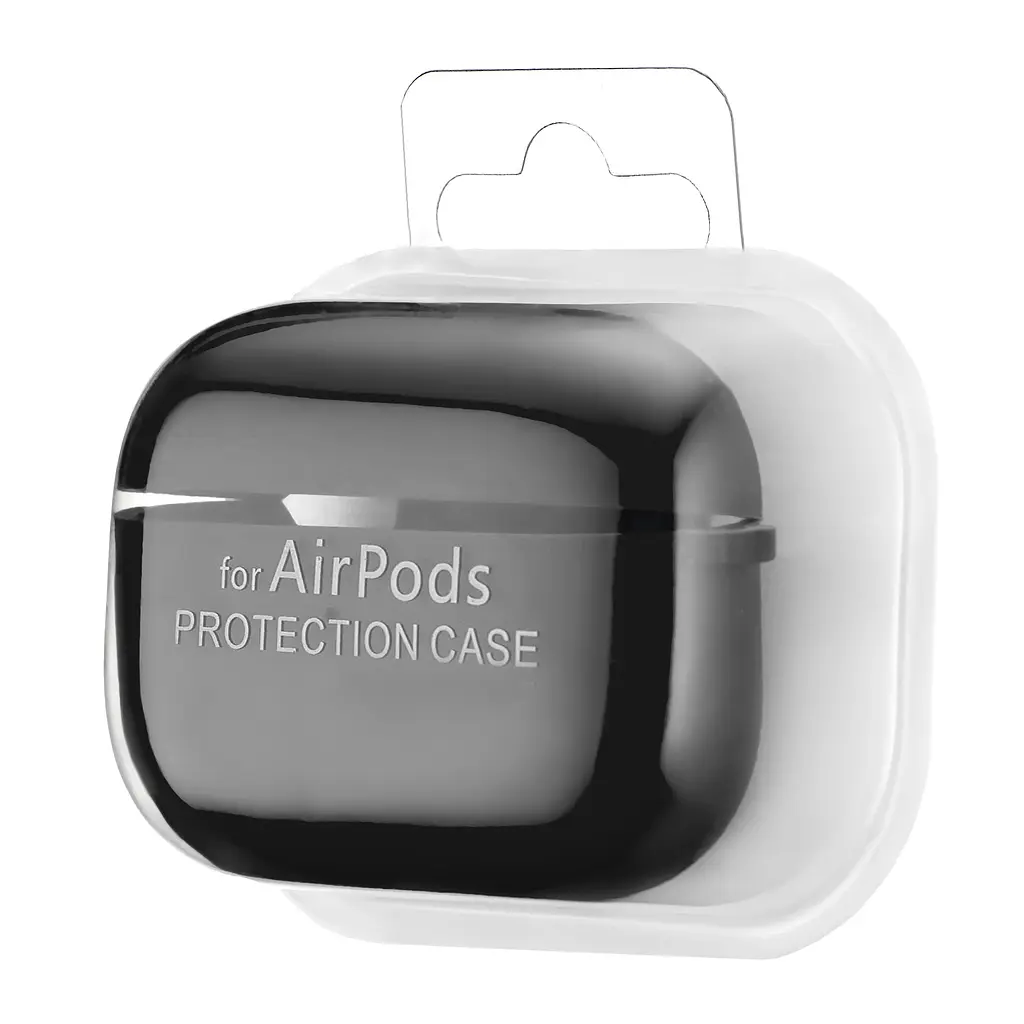 Чохол Silicone Case 2,5mm with microfiber for AirPods Pro Black - фото 2