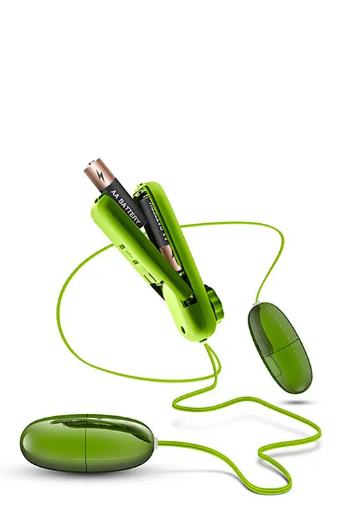 T330763 подвійне віброяйце B yours Double Pop Eggs Lime - фото 4