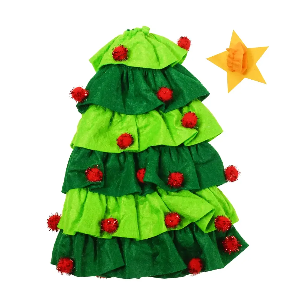 Новорічний чохол на пляшку Ялинка - фото 3