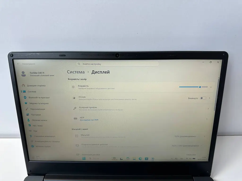 Ноутбук Toshiba (Dynabook) Satellite Pro C40-H-107 14" (i5-1035G1 / 8GB / SSD 256GB / 1920х1080) б/в - фото 6