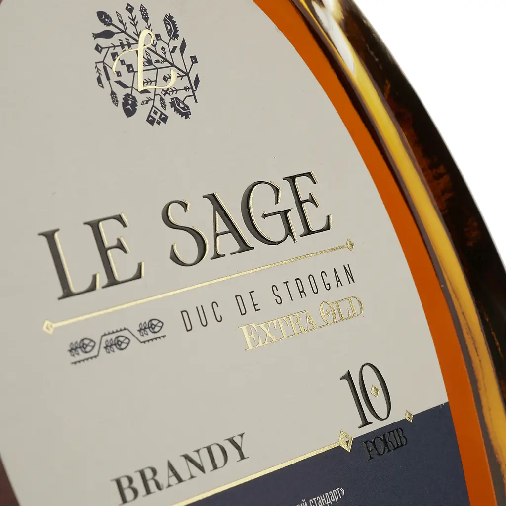 Дівін Le Sage Duc de Strogan 10 років 40% 0.5 л (4840557003378) - фото 3