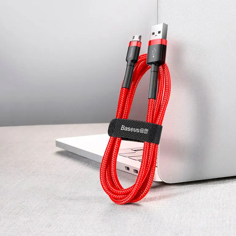 Кабель Baseus Cafule Micro-USB 2m Red (CAMKLF-C09) [82177] - фото 6