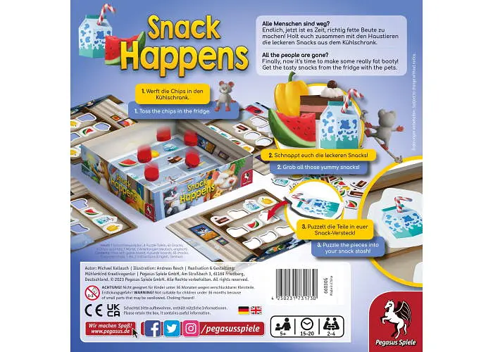 Настільна гра Pegasus Spiele Snack Happens (англ.) (PS218) - фото 3