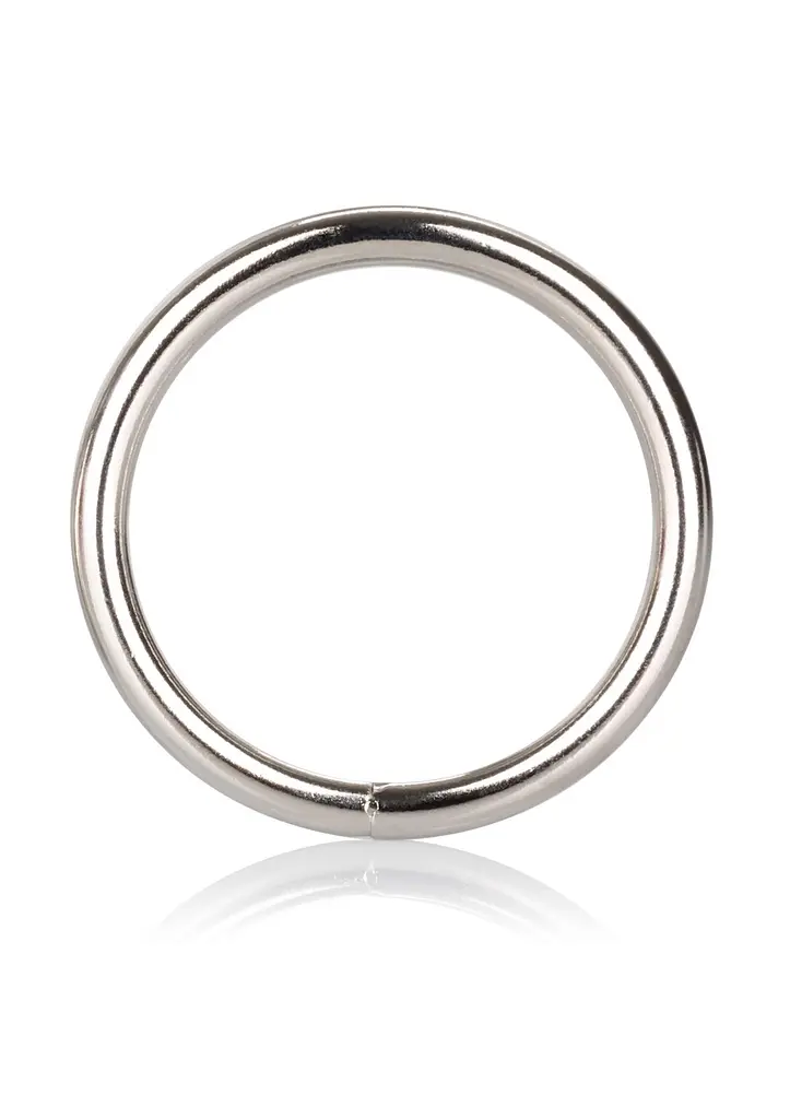 Ерекційне кільце CalExotics Silver Ring Large 5 см сріблястий - фото 3
