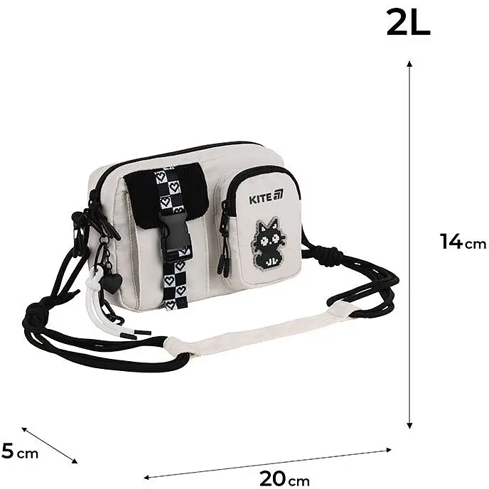 Сумка-кросбоді Kite Education teens 2522-1 (K25-2522-1) - фото 3