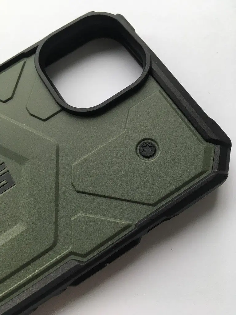 Чохол протиударний UAG Pathfinder MagSafe (Original) 114053117272 для iPhone 14 Plus/15 Plus (6.7") Olive - фото 2