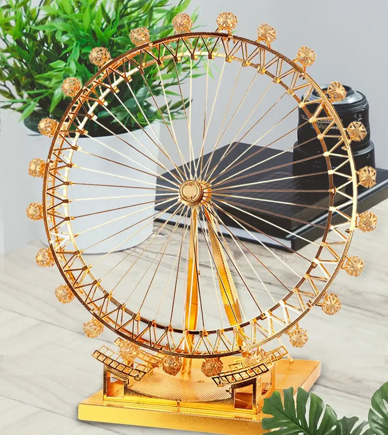 Колекційна модель PIECECOOL LONDON EYE, GOLD VERSION P043-G - фото 3