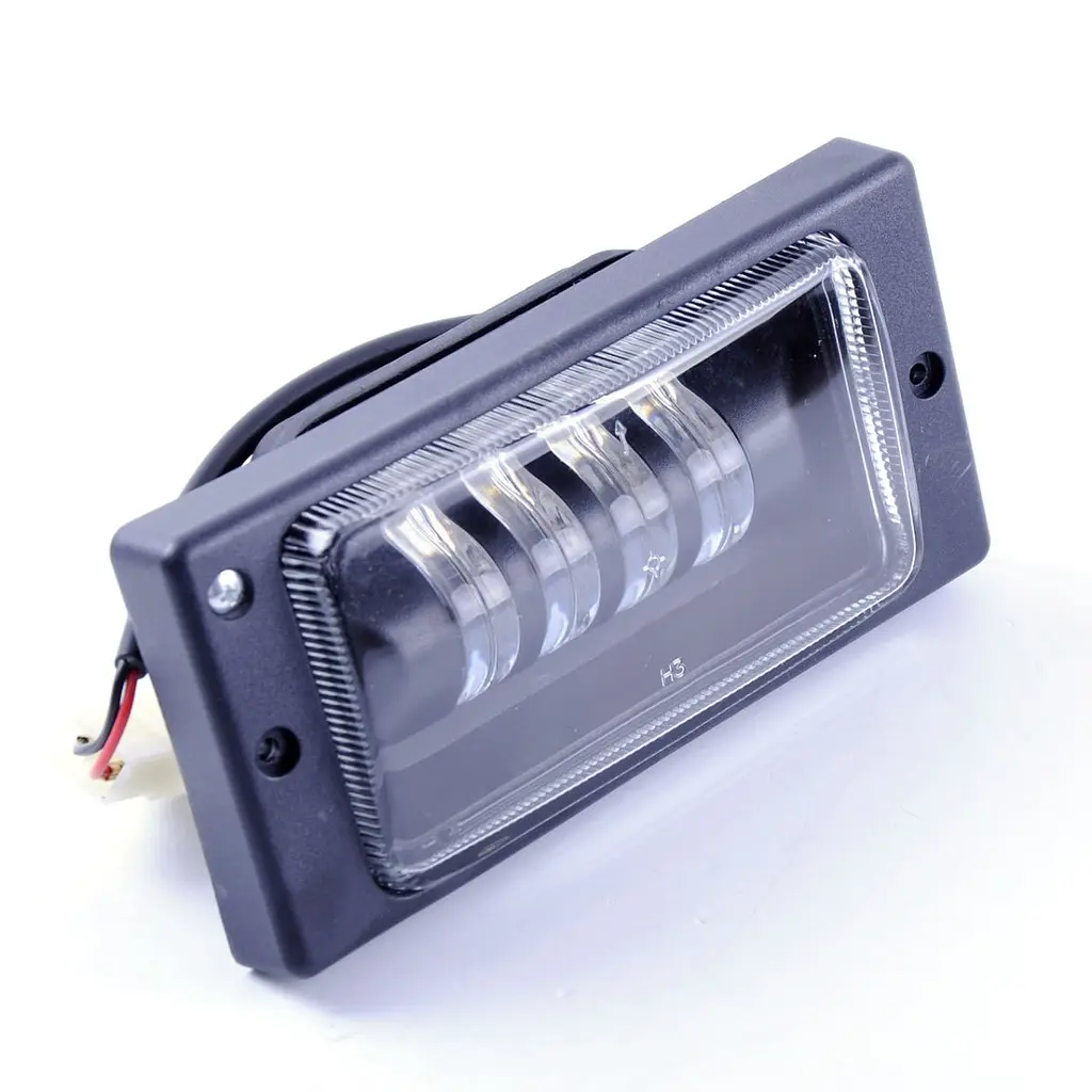 Протитуманні фари LED фари ВАЗ 2110-15 / 40W / Лінзовані чорний відбивач / 174X84X46мм / IP67 / 2 шт. - фото 2