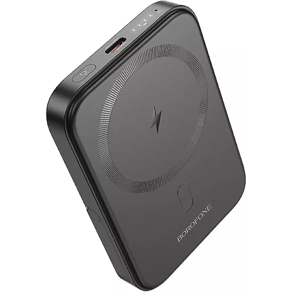 Зовнішній акумулятор Borofone BJ51 Kody Magsafe 5000mAh 20W Black [115764] - фото 2