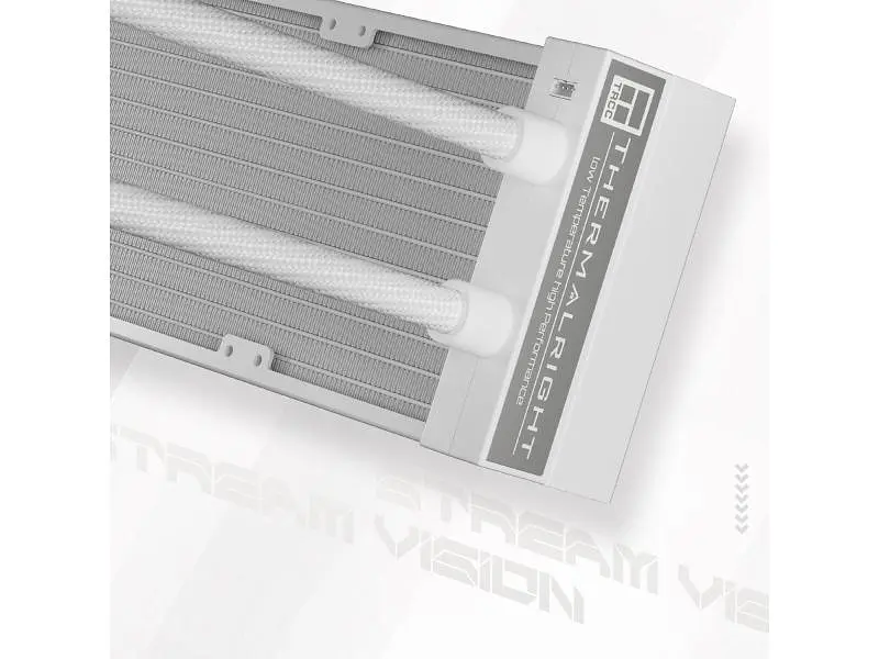 Водяне охолодження Thermalright Stream Vision 360 White - фото 9