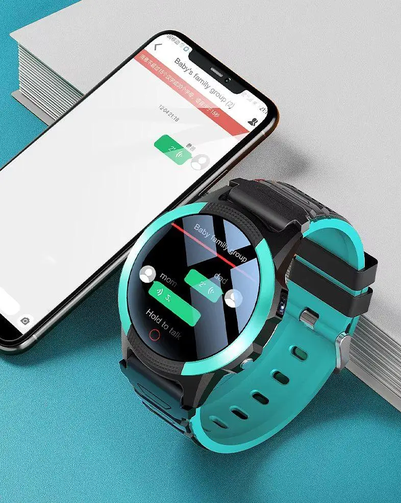 Дитячий смарт годинник Lemfo M67 з GPS трекером, 4G LTE, SIM-картою, відеодзвінком, прослуховуванням, геолокацією, Wi-Fi та кнопкою SOS Синій - фото 9