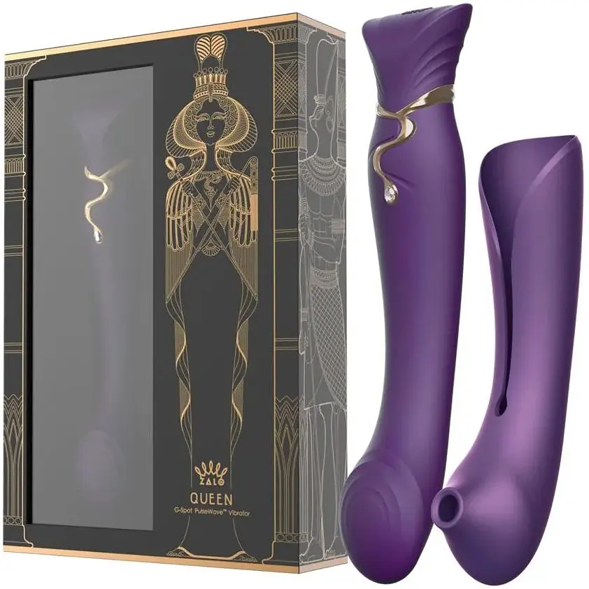 Смартвібратор 3в1 Zalo - Queen Twilight Purple - фото 10