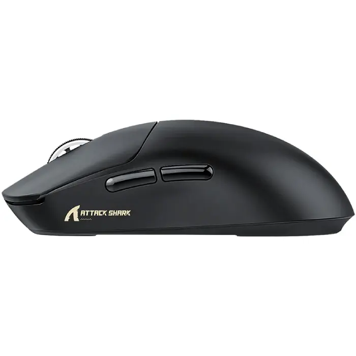Мишка Attack Shark X8 SE, Wireless/Bluetooth, 25000dpi. (PAW3311), 6кн., Black - фото 3