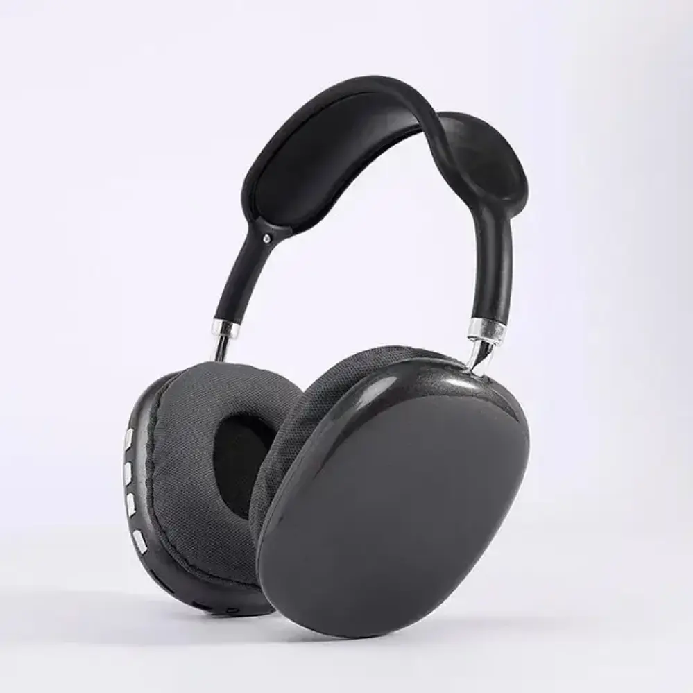 Бездротові навушники P9 5.0 AUX MP3 з підтримкою карти пам'яті Black (18574) - фото 4