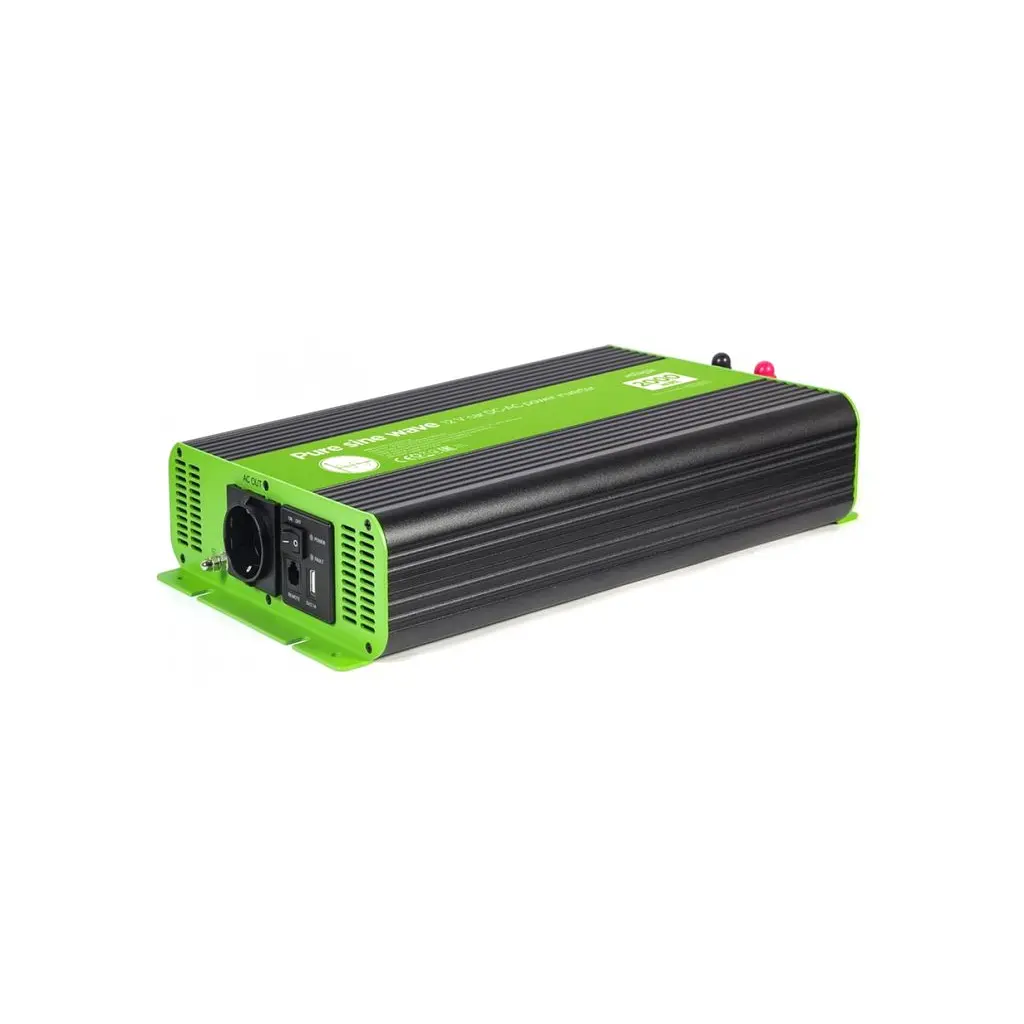 Автомобільний інвертор EnerGenie 12V/230V 2000W (4000W peak power) чиста синусоїда (EG-PWC-PS2000-01) - фото 4