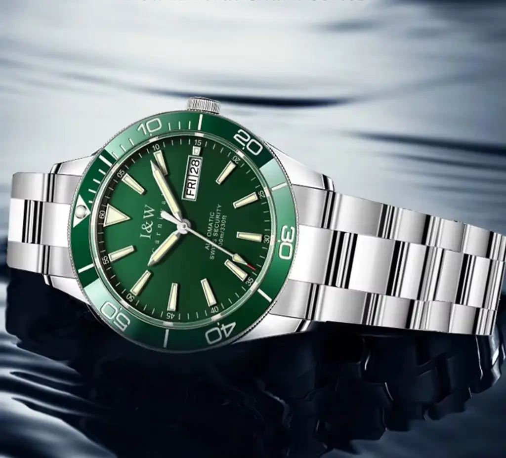 Наручний годинник чоловічий Carnival Diver 10 Bar Сріблястий (3496) - фото 8