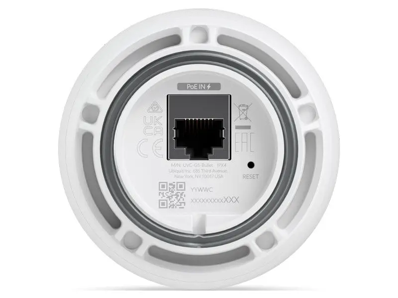 IP-камера відеоспостереження Ubiquiti UniFi Video Camera G5 Bullet (UVC-G5-BULLET) - фото 5
