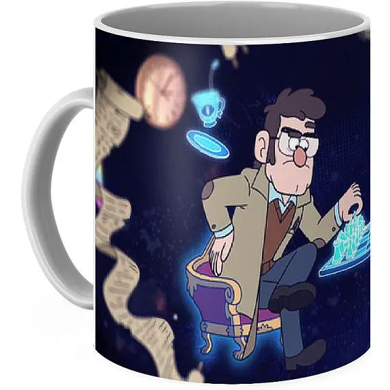 Кружка GeekLand Gravity Falls Джаспер против Граната GF.02.49.042 330 мл белая - фото 3