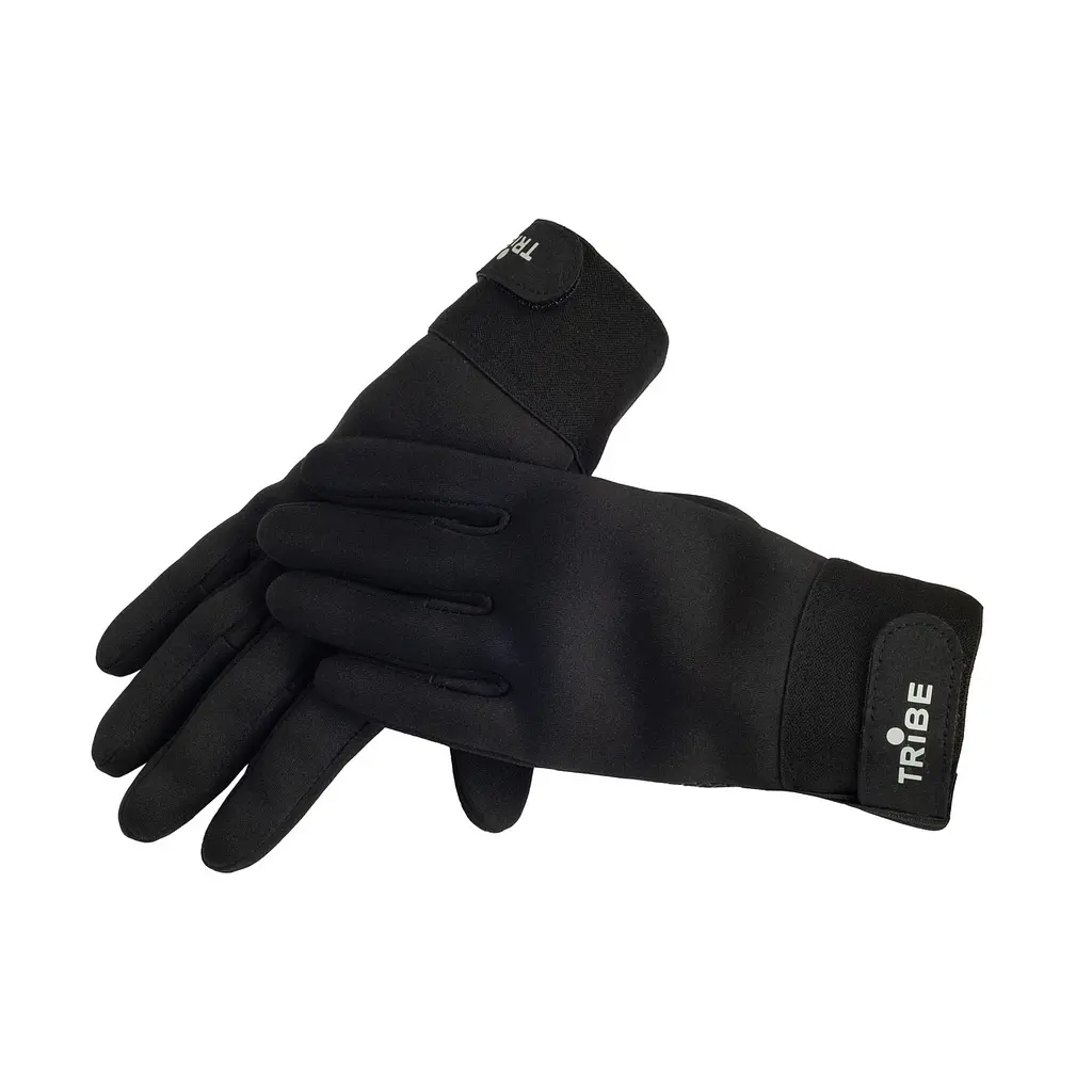 Рукавиці Tribe Wind Gloves Black M (1042-T-KC-0012-black-M) - фото 2