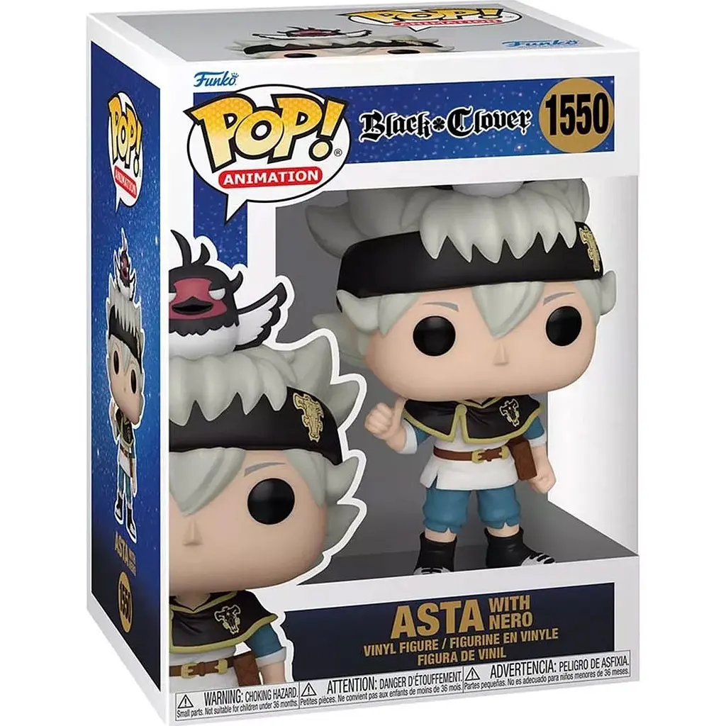 Фігурка Funko Pop! Black Clover: Аста і Неро (72115) [118729] - фото 3