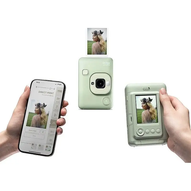 Фотокамера моментального друку Fujifilm Instax Mini LiPlay Matcha Green (16835146) [130872] - фото 11