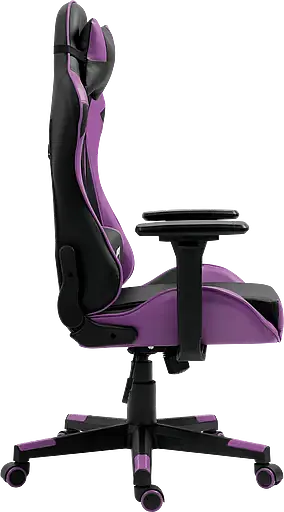 Геймерське дитяче крісло GT Racer чорне з фіолетовим (X-5934-B Kids Black/Violet) - фото 4