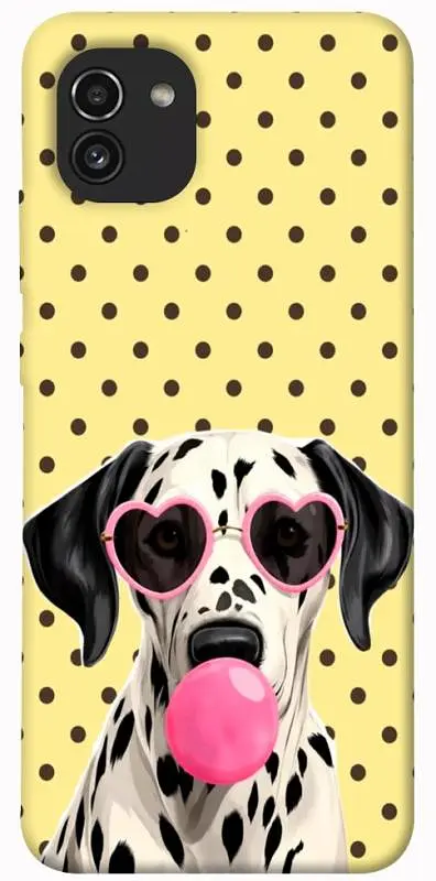 TPU чохол Demsky Pinky dolmatin для Samsung Galaxy A03