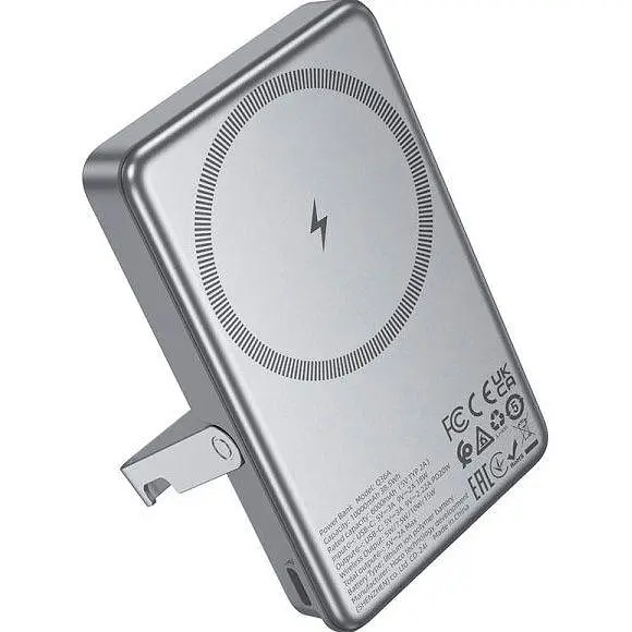 Портативне зарядне - магнітний павер банк Hoco Q36A Sunlight 10000 mAh magnetic + holder PD 20W - фото 4